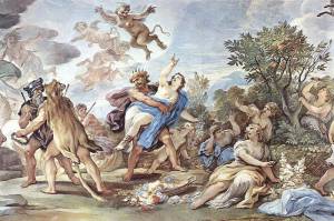 Rape of Persephone by Luca Giordano