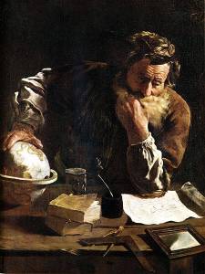 Archimedes by Domenico Fetti (1620)