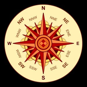 Decorative Compass Rose