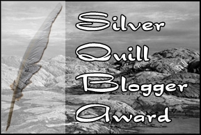 The Silver Quill Blogger Award Icon