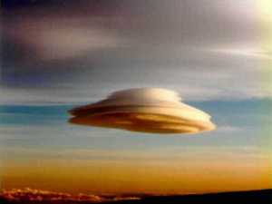 Cloud Resembling a UFO