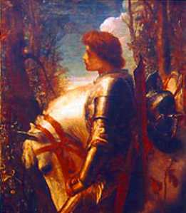 Galahad by George Frederic Watts