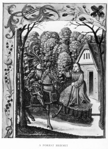 Forest Hermit and His Hut